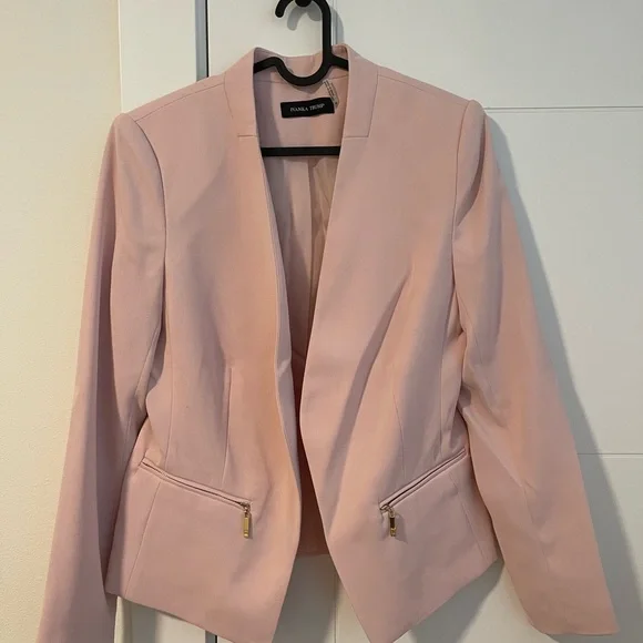 Ivanka Trump Jackets Coats Pink Blazer By Ivanka Trump1
